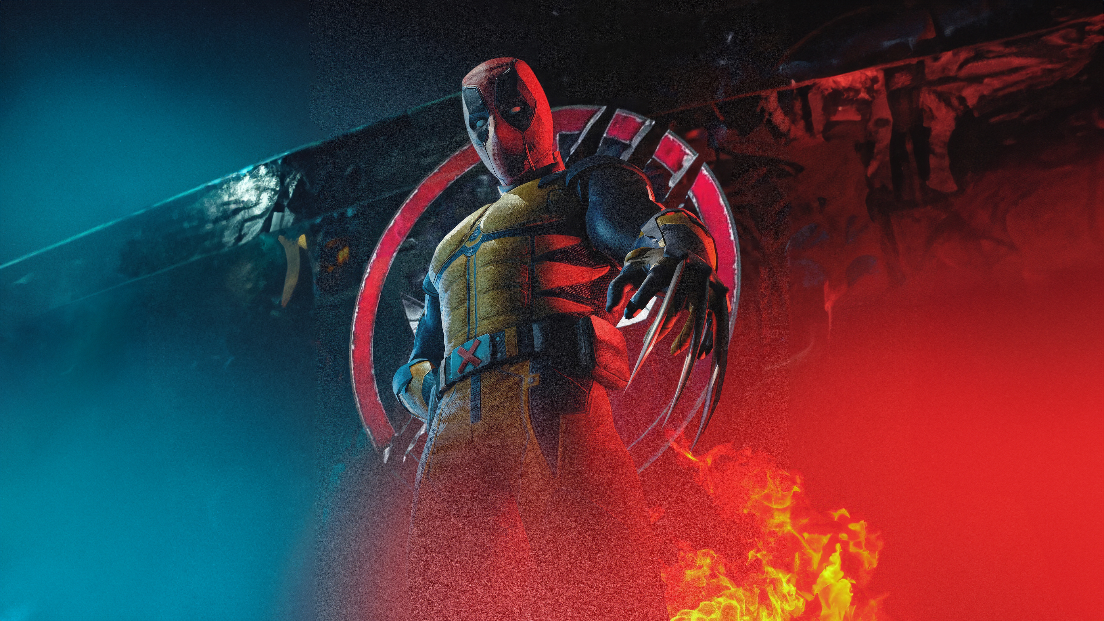 3840x2160 Deadpool x Wolverine Mutant Wallpaper, HD Movies 4K Wallpaper, Image and Background