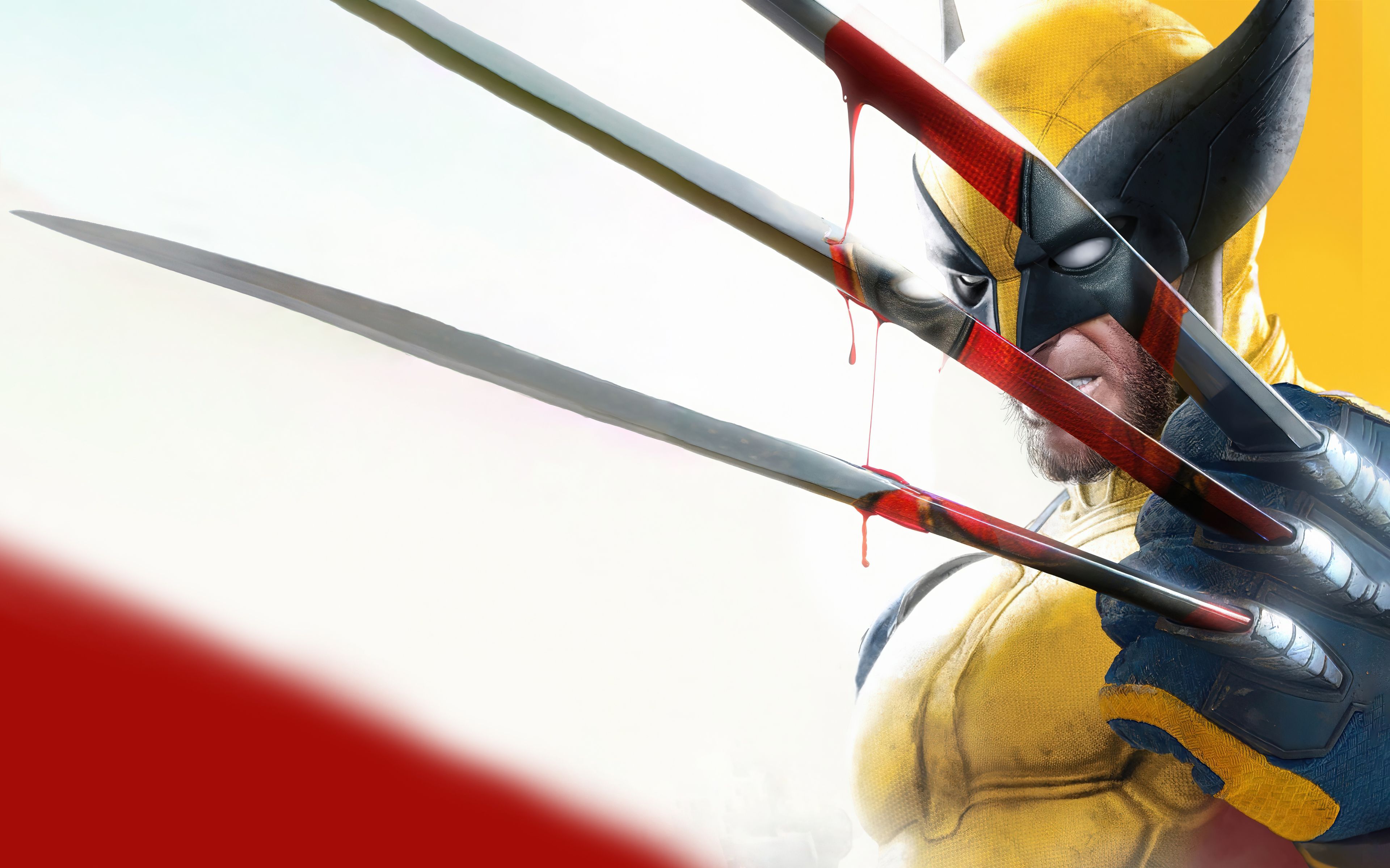 3840x2400 Deadpool & Wolverine Wallpaper 4K, Key Art, 2024 Movies