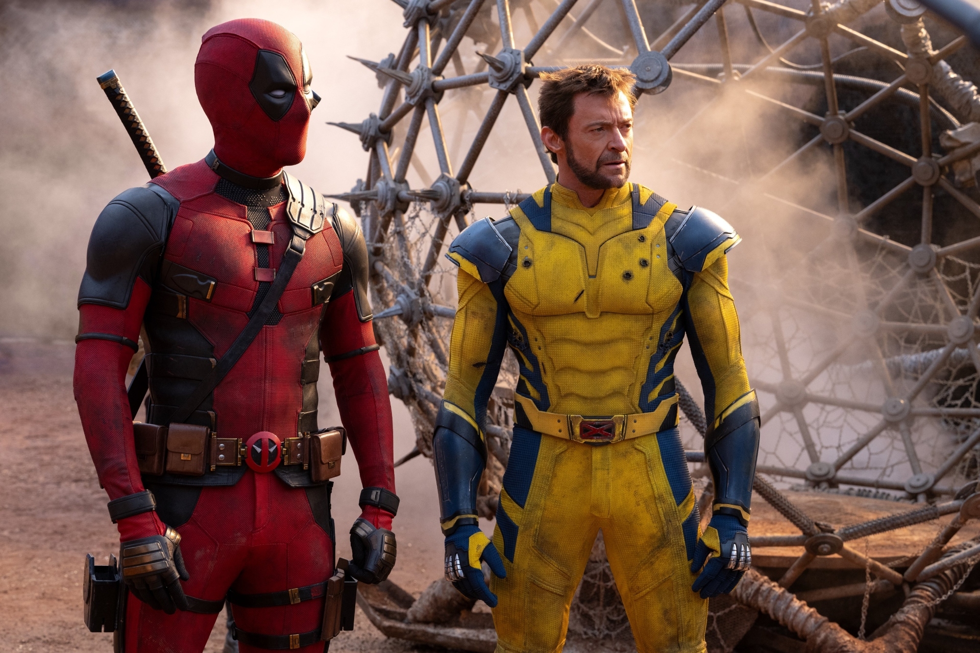 1920x1280 Deadpool & Wolverine in A Movie Wallpaper, HD Movies 4K Wallpaper, Image and Background