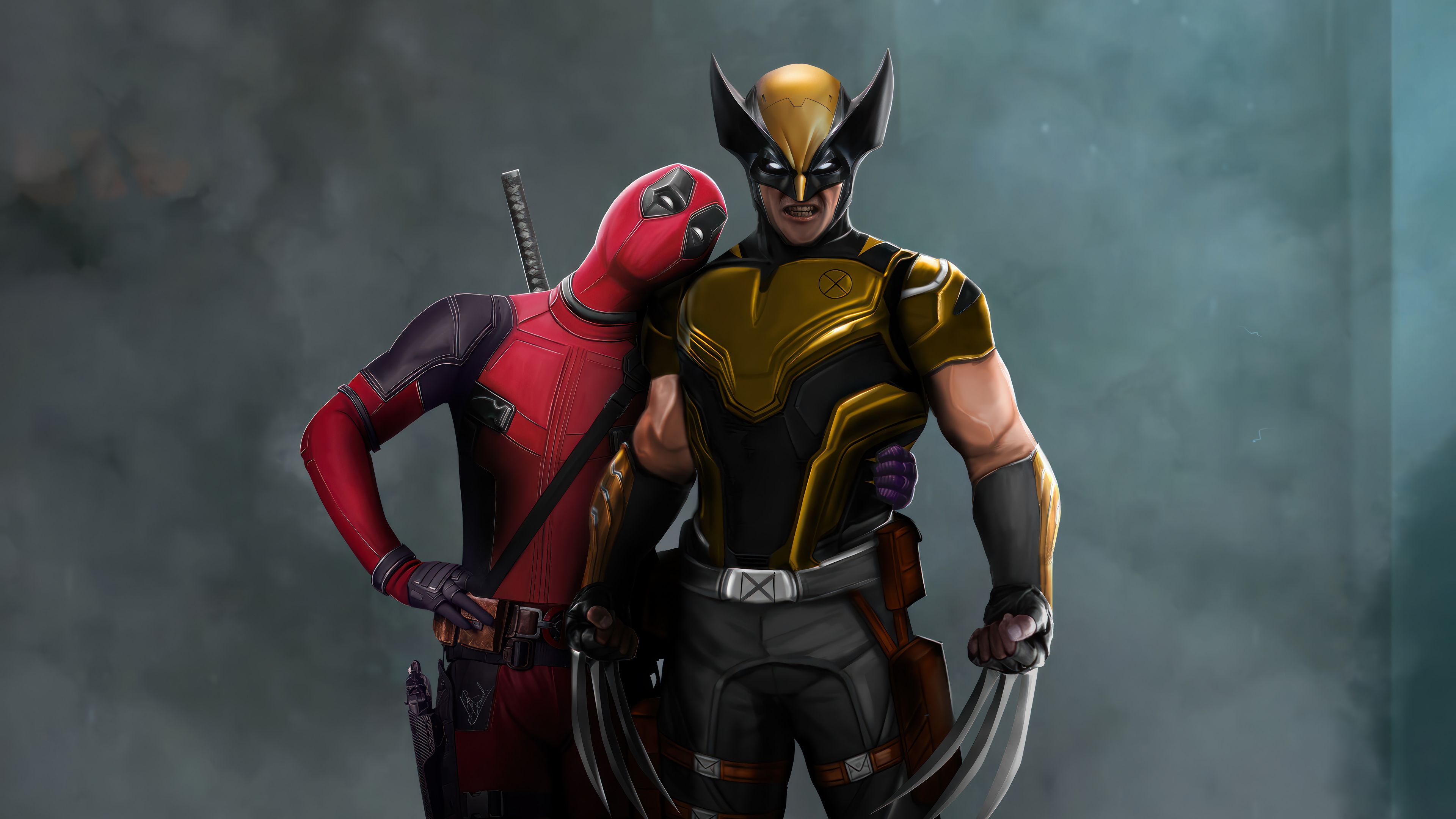 3840x2160 Deadpool And Wolverine 4k PC Wallpaper