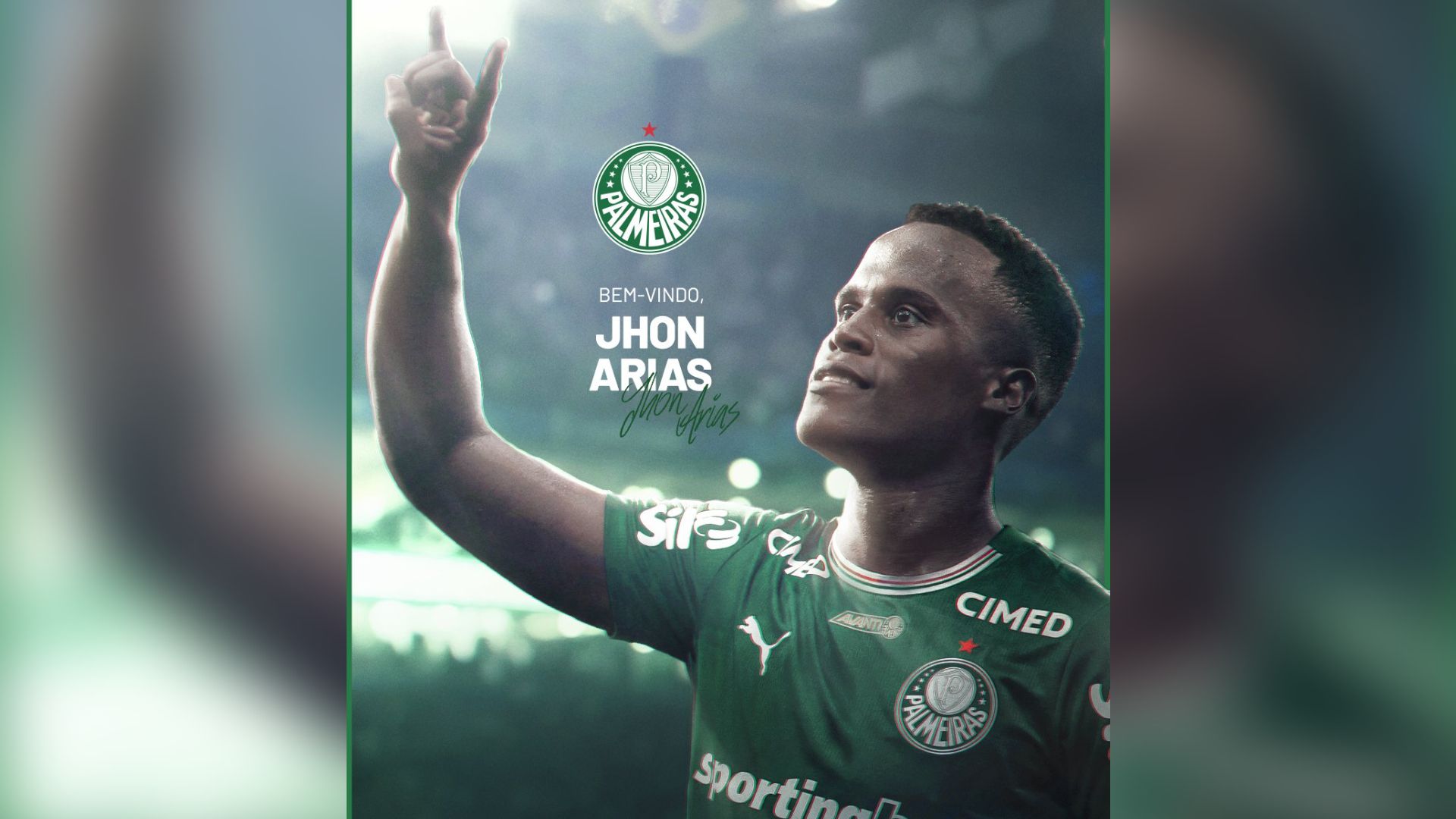 1920x1080 El Palmeiras confirma el fichaje del colombiano Jhon Arias
