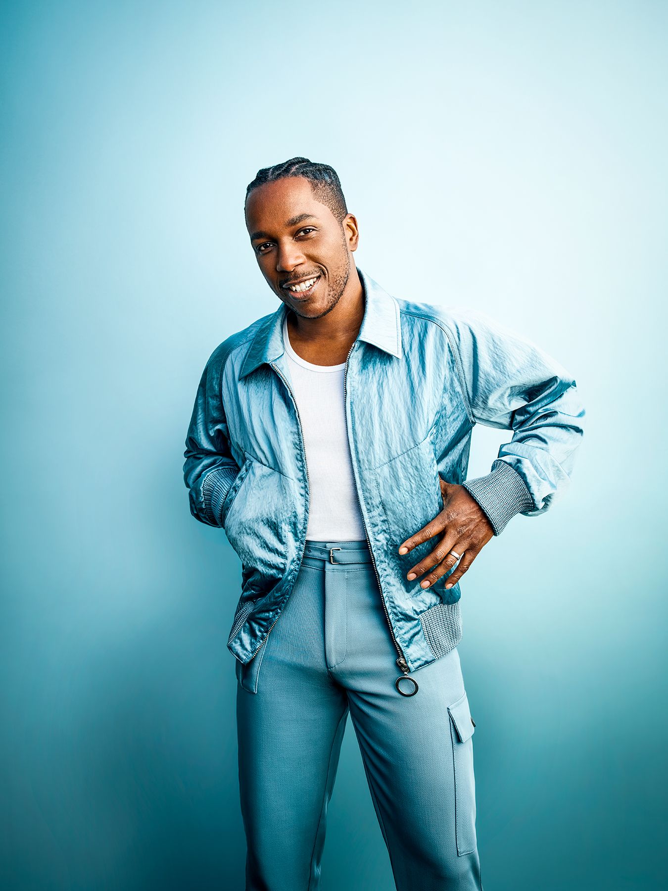 1350x1800 Leslie Odom Jr. on 'One Night in Miami, ' 'Hamilton, ' and more