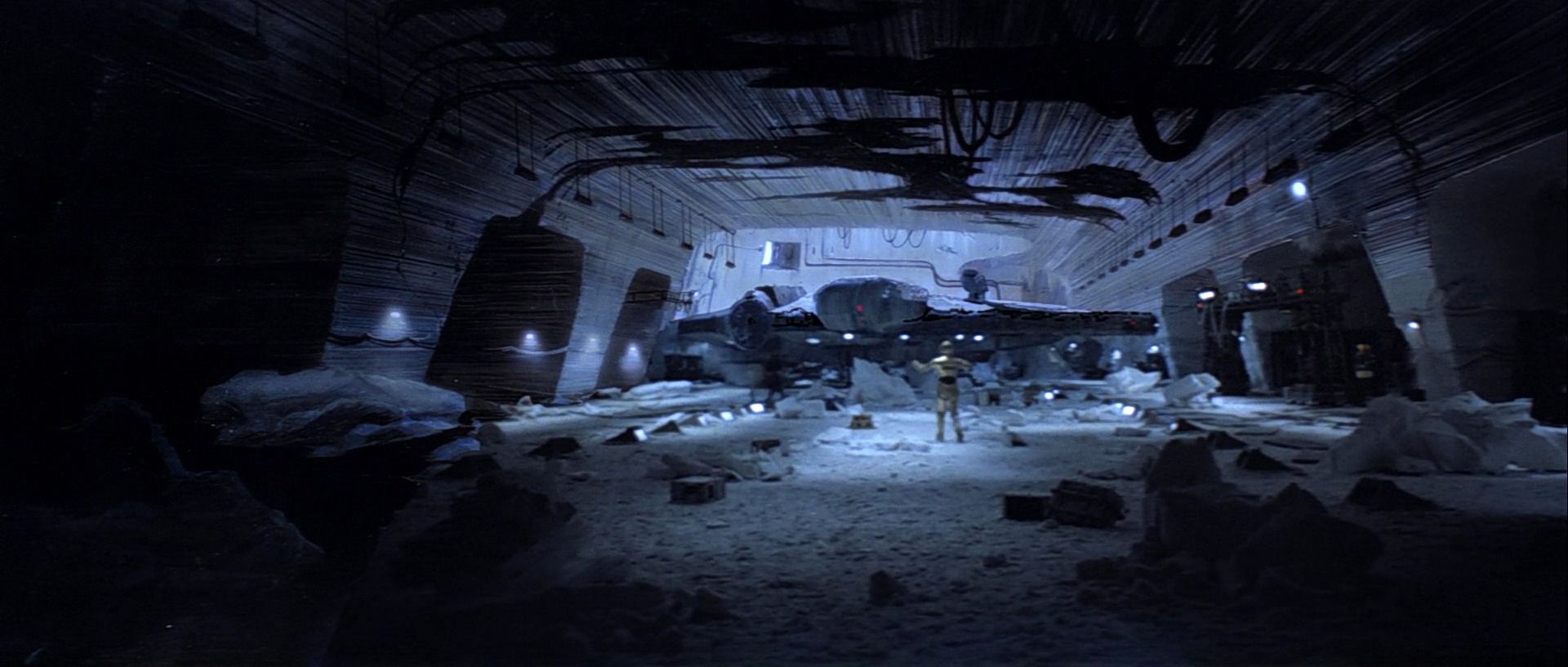 1920x816 Echo Base Hanger Model. Star Wars Revisited News