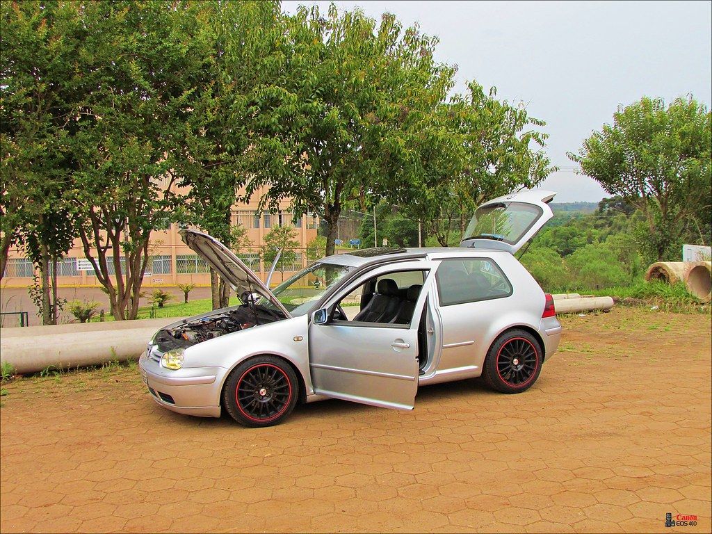 1024x768 golf gti mk4 silver prata oz racing