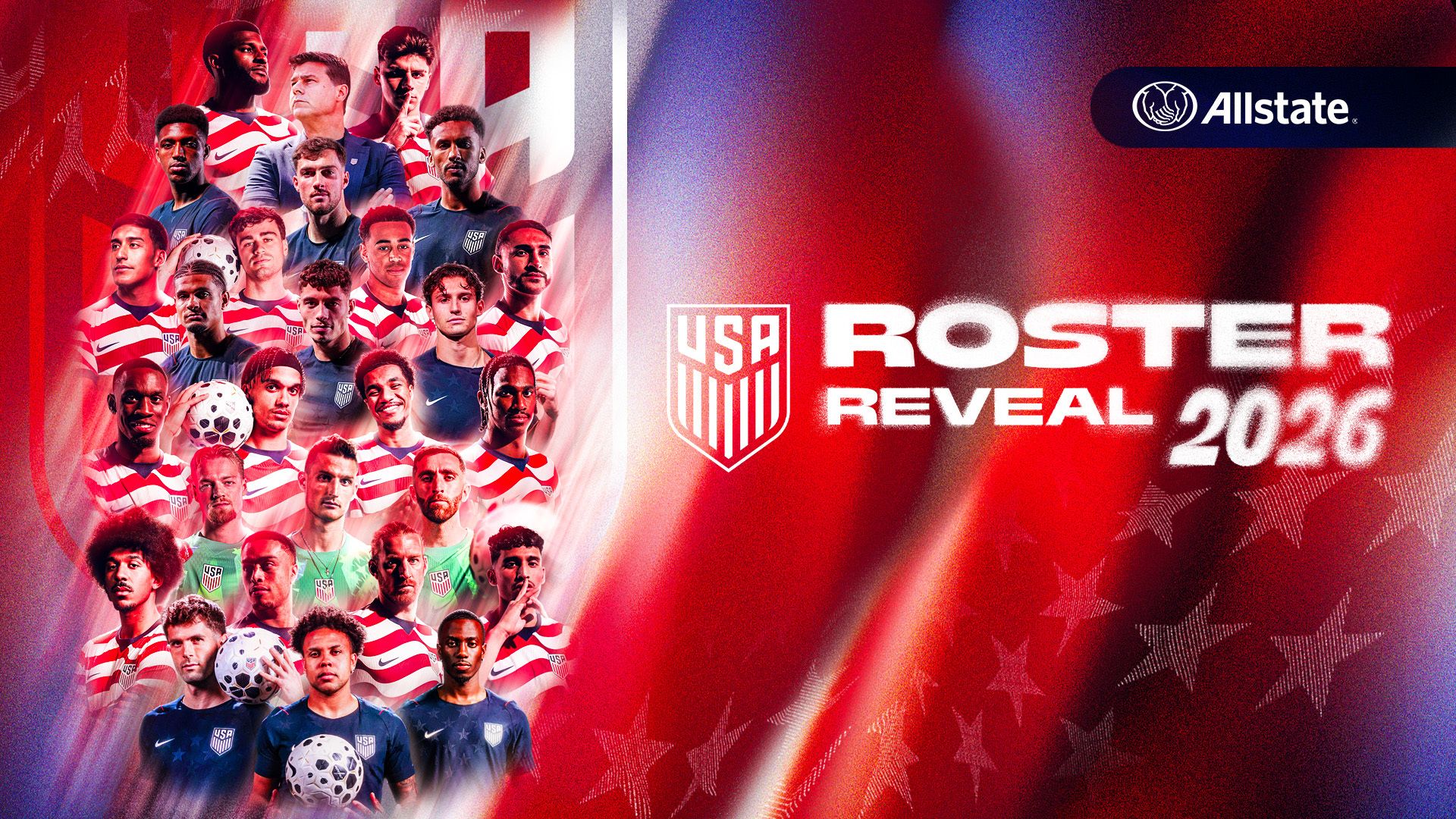1920x1080 U.S. Men's National Team Head Coach Mauricio Pochettino Names 26 Player Roster For FIFA World Cup 2026