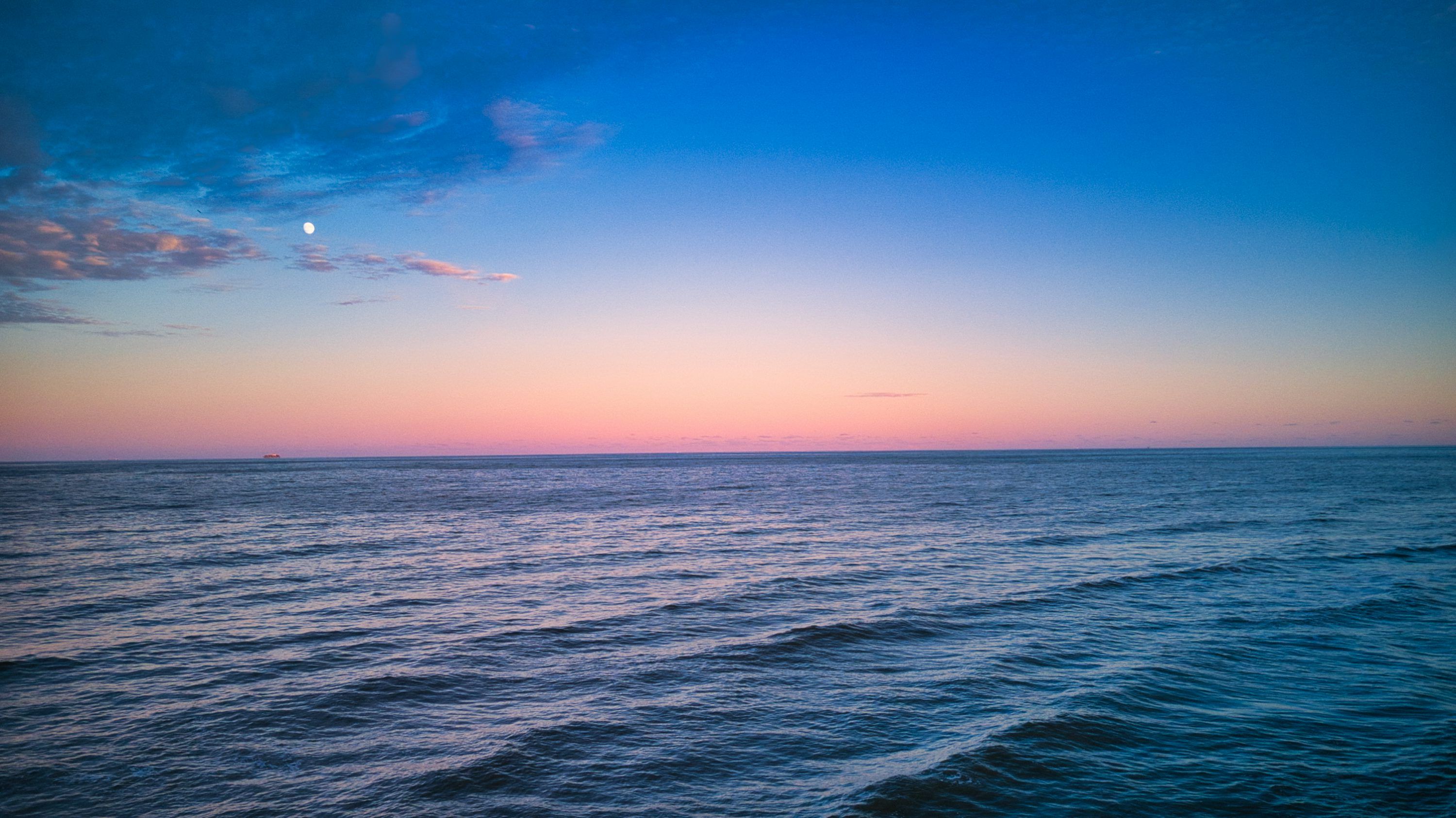 3000x1685 Ocean Horizon Picture. Download Free Image