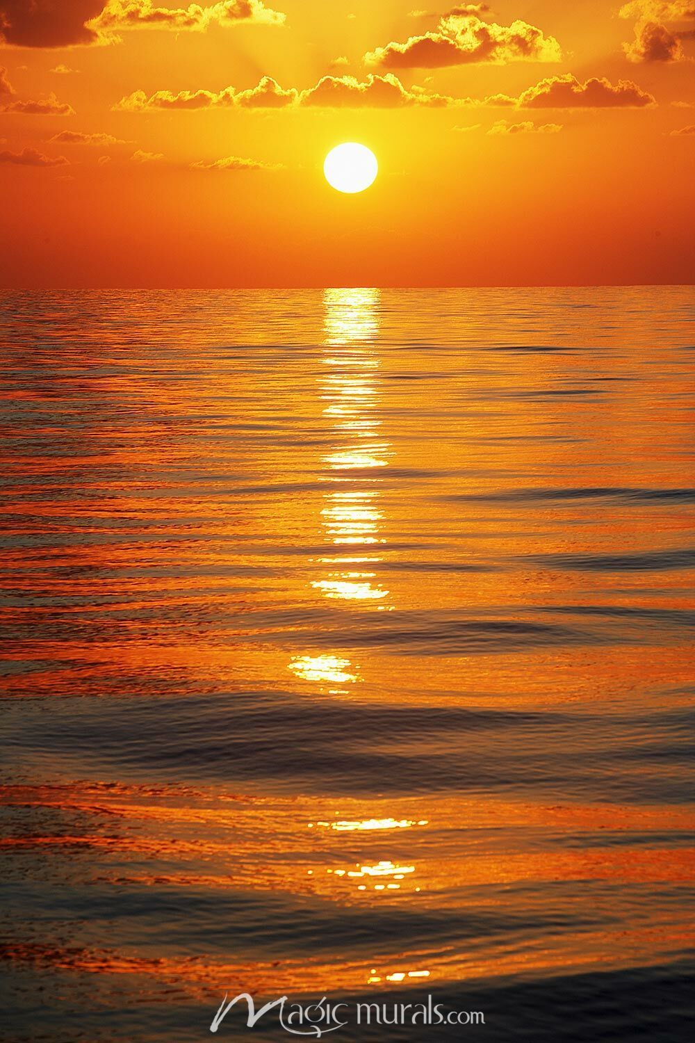 1000x1500 Sunset Over Ocean Horizon