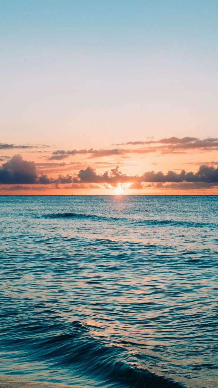 720x1280 Horizon, Ocean, Water, Sea, Beach HD Wallpaper for Android Phone, 720x1280 Nature Background
