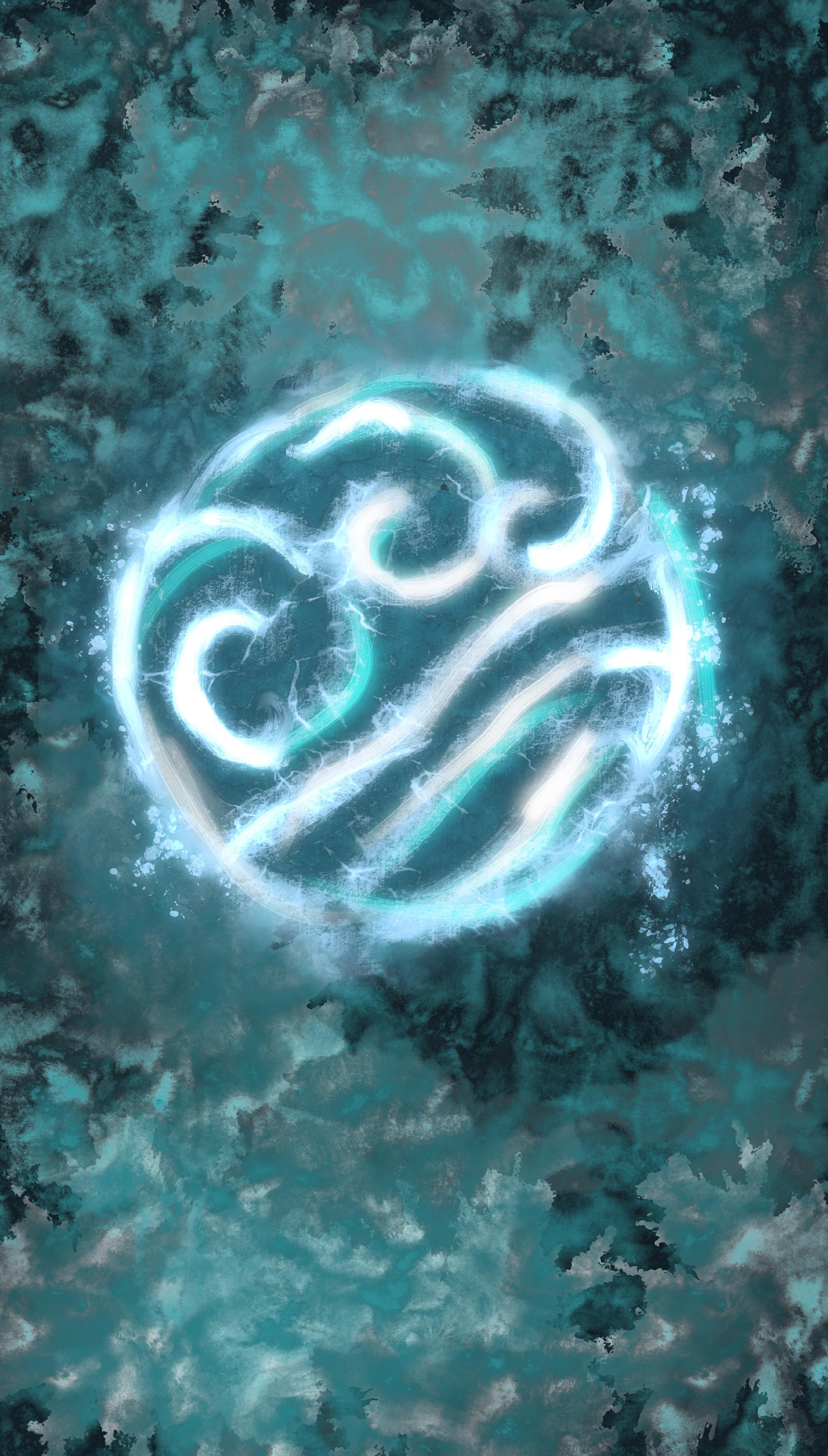 2396x4211 Artist: me Hi everyone, I made this wallpaper of the water tribe, if someone likes, feel free to save :)