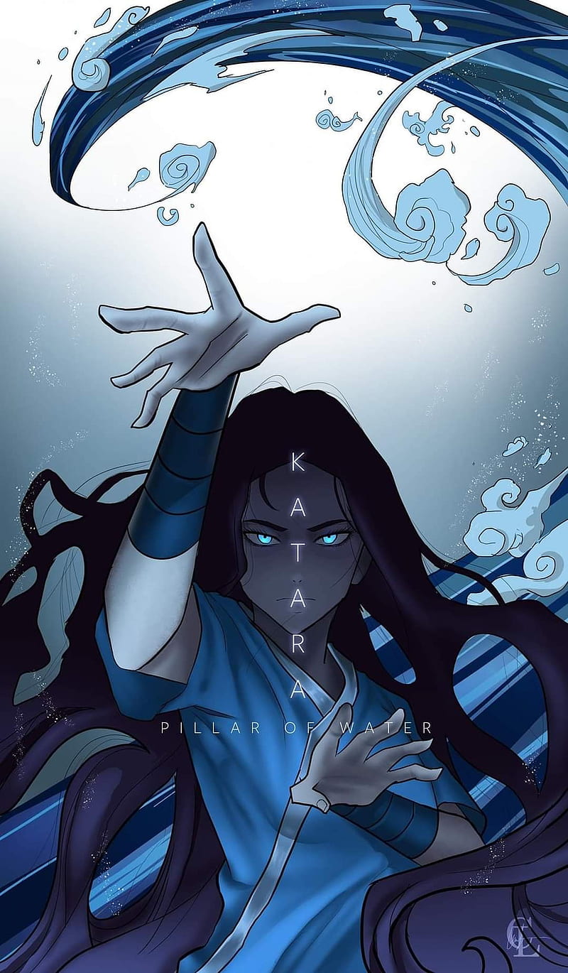 800x1370 HD water bender wallpaper