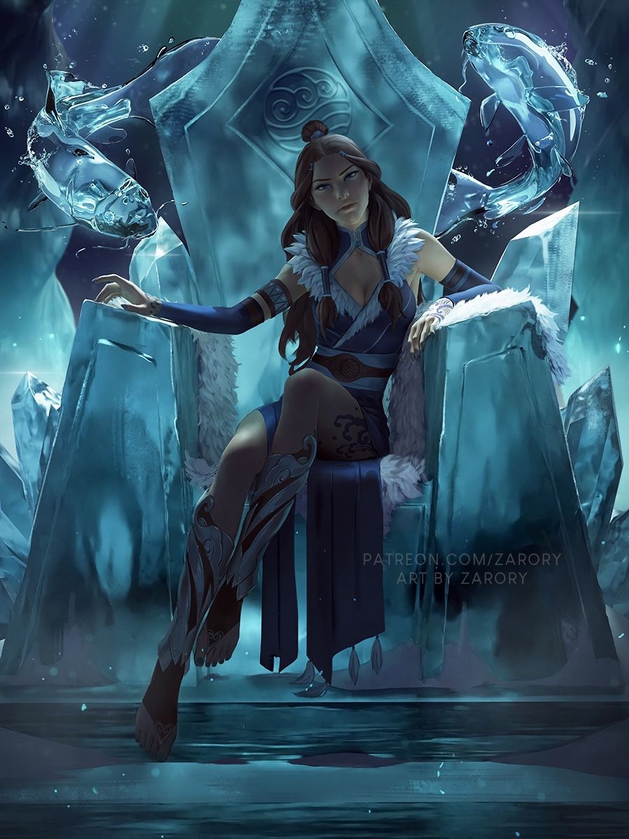 900x1200 Water Tribe Chief Katara