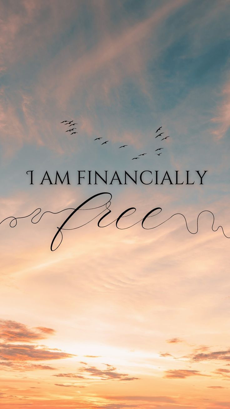 736x1308 Money Affirmation Phone Wallpaper
