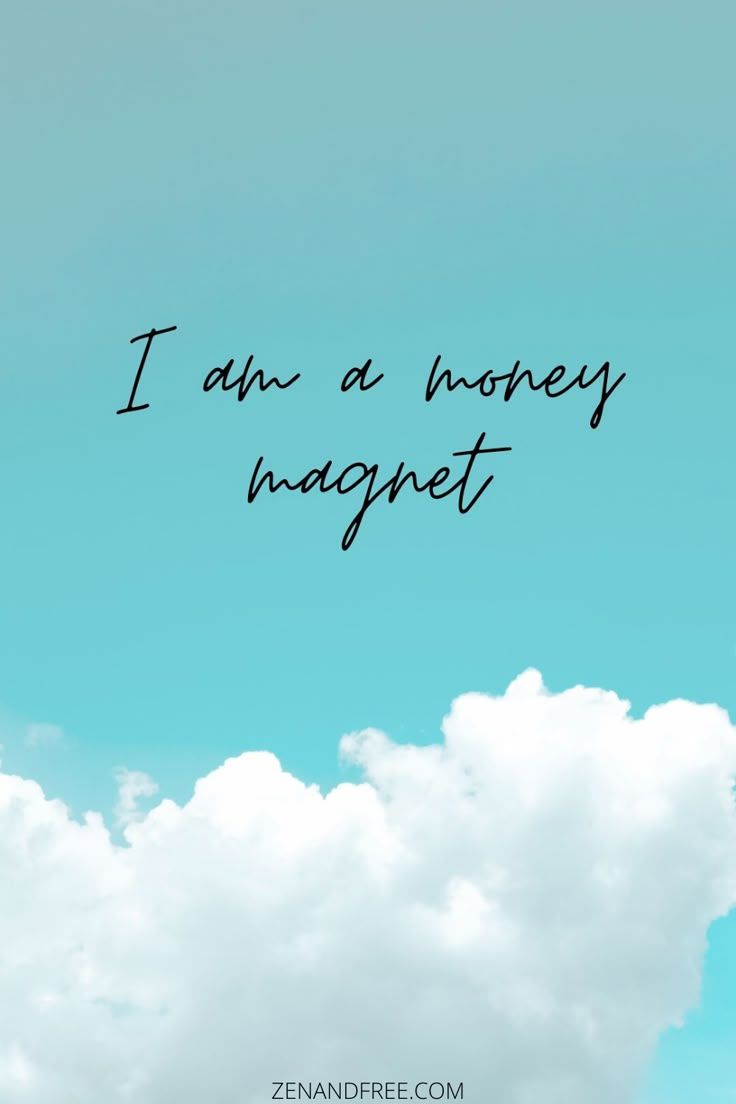 736x1104 Free Money Affirmation, Manifestation Phone Wallpaper