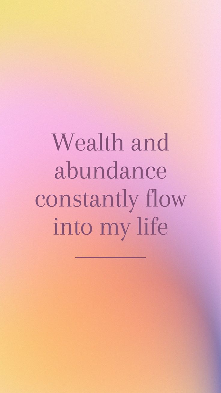 736x1308 Money affirmation phone wallpaper