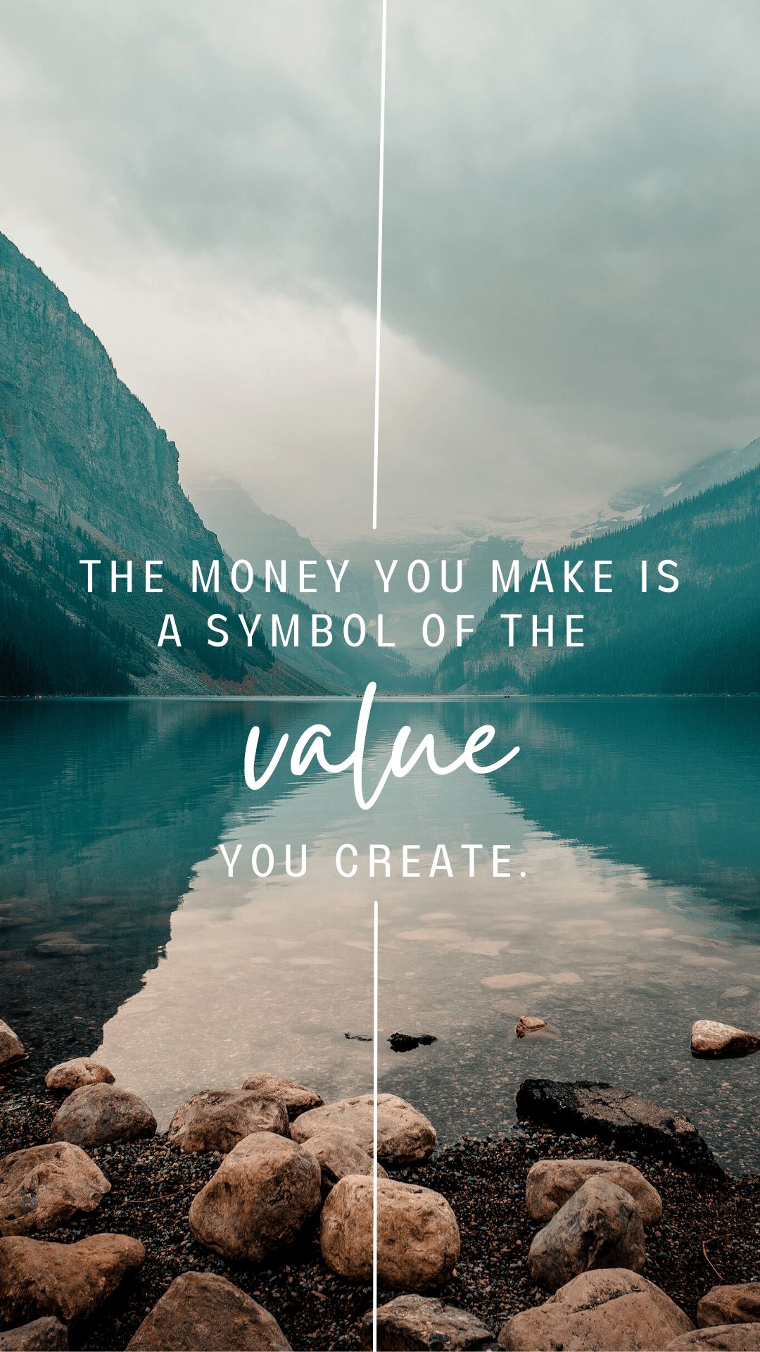 1080x1920 Quotes and Affirmations for Finances- Phone Wallpaper