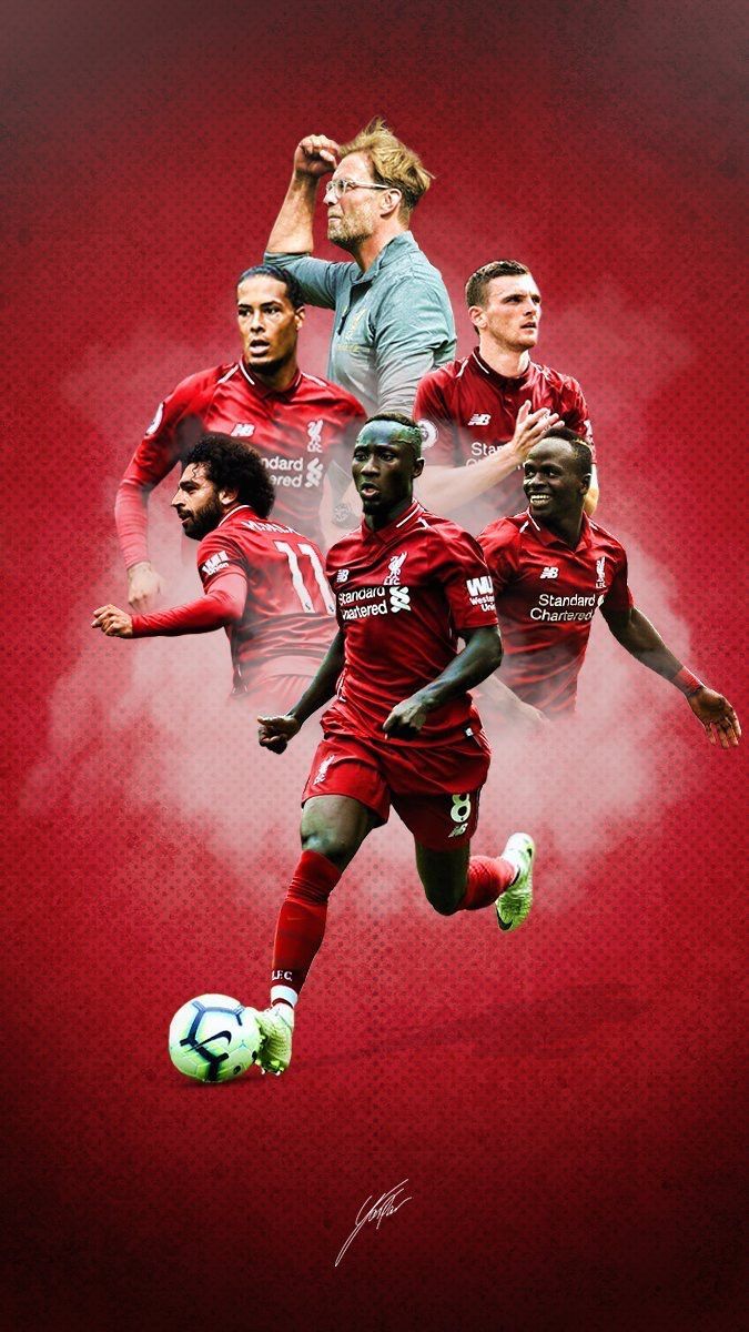 675x1200 Red liverpool wallpaper. Liverpool football club logo collage, Liverpool team wallpaper, Soccer players