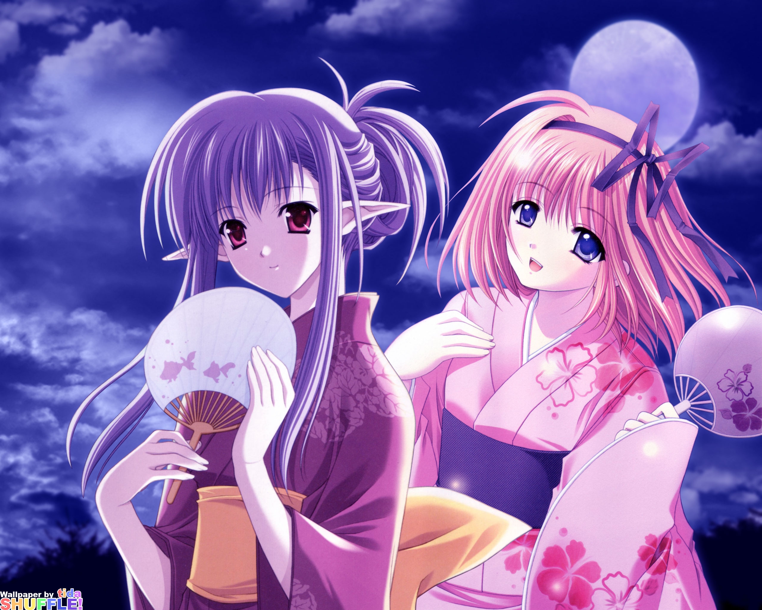 2560x2048 shuffle, girl, kimono Wallpaper, HD Anime 4K Wallpaper, Image and Background