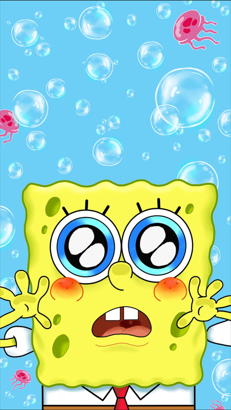 800x1422 Spongebob, bob, sponge, yellow, HD phone wallpaper