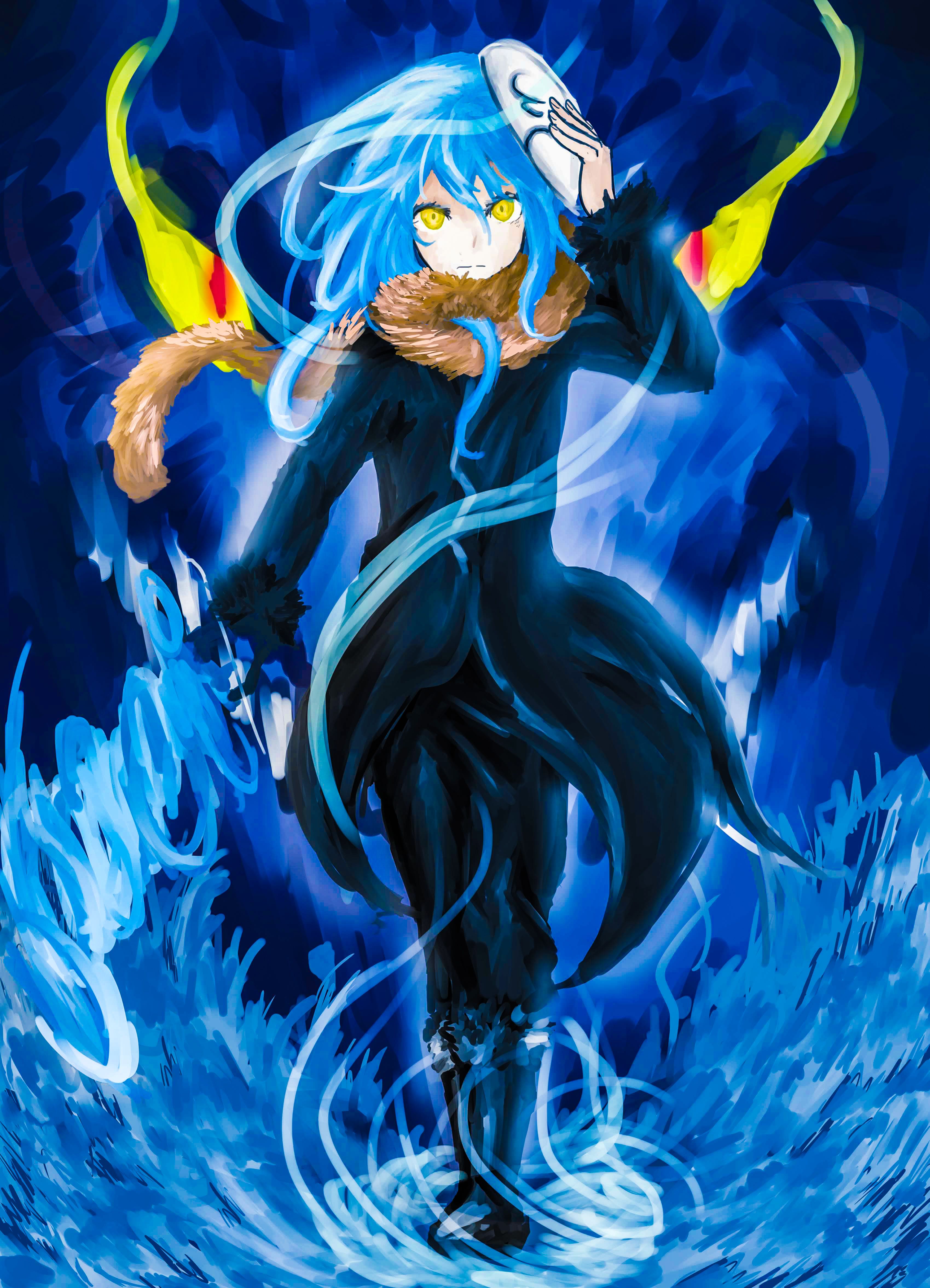 3399x4706 Demon Lord Rimuru Wallpaper