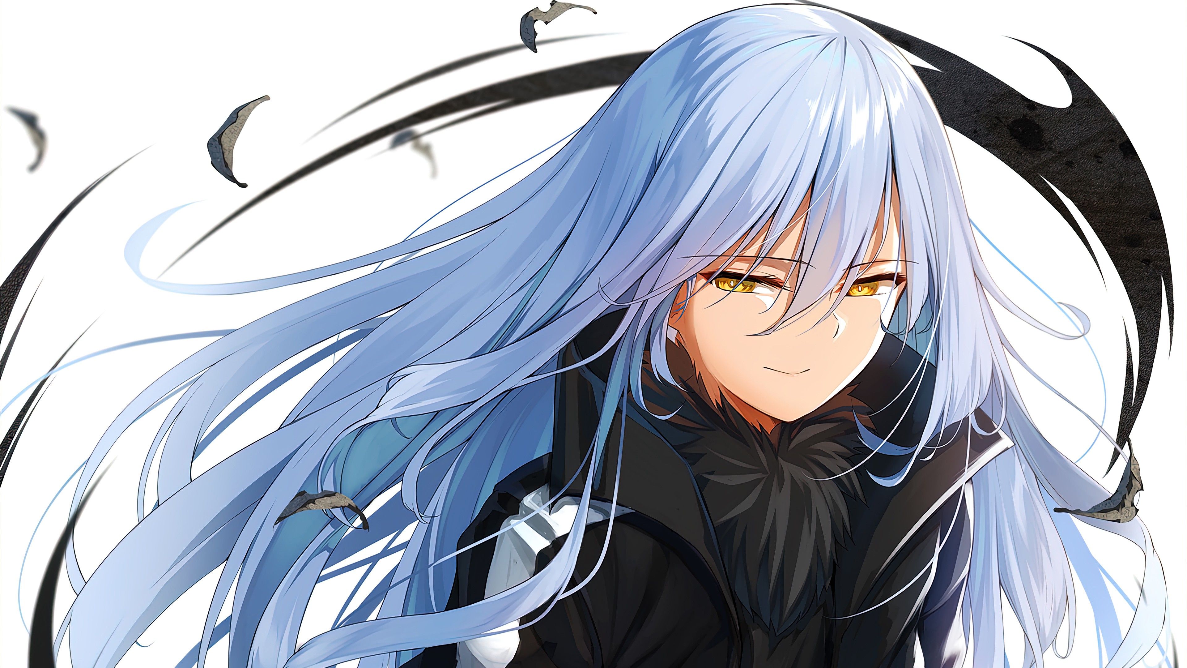 3840x2160 Anime Girl Rimuru Tempest That Time I Got Reincarnated As A Slime 4K HD Rimuru Tempest Wallpaper