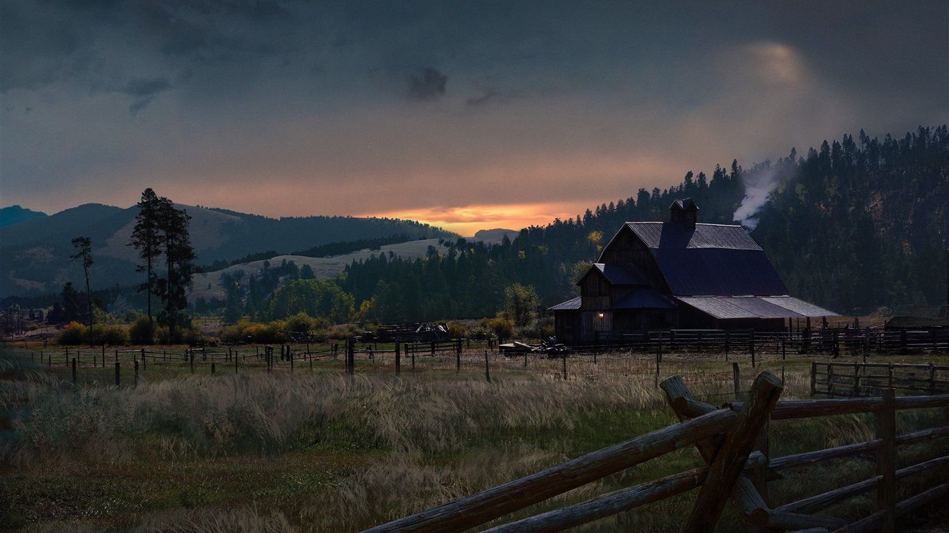 1366x768 Wallpaper Far Cry farm, village 3840x2160 UHD 4K Picture, Image