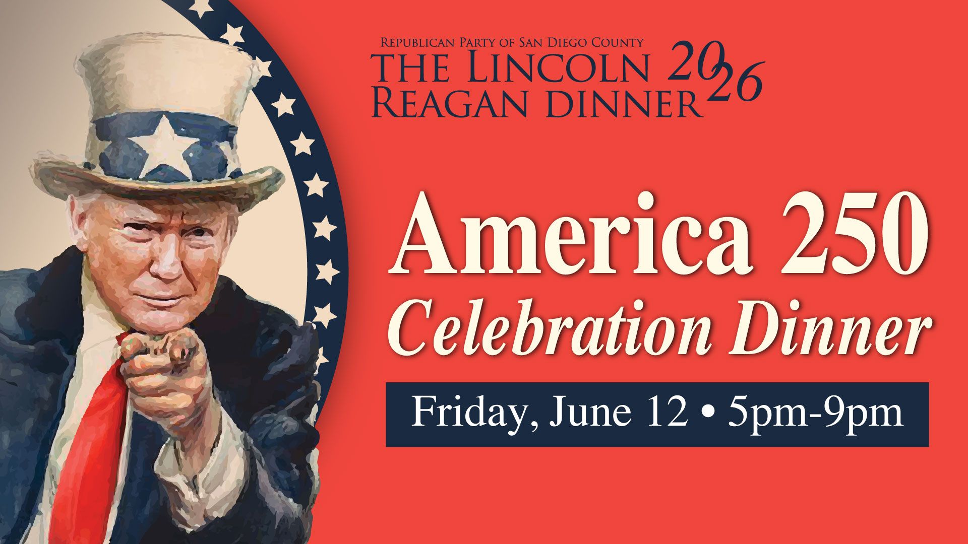1920x1080 San Diego GOP Lincoln Reagan Dinner: America 250 Celebration