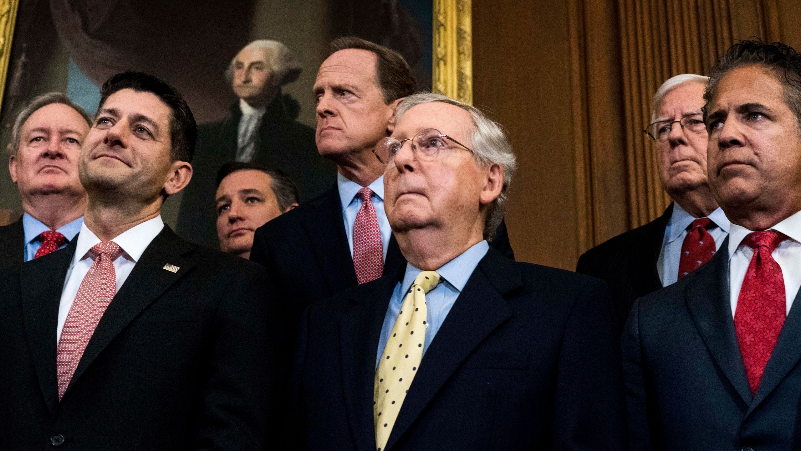 2560x1440 The Republican Party Is at Odds, One Year After Trump's Election