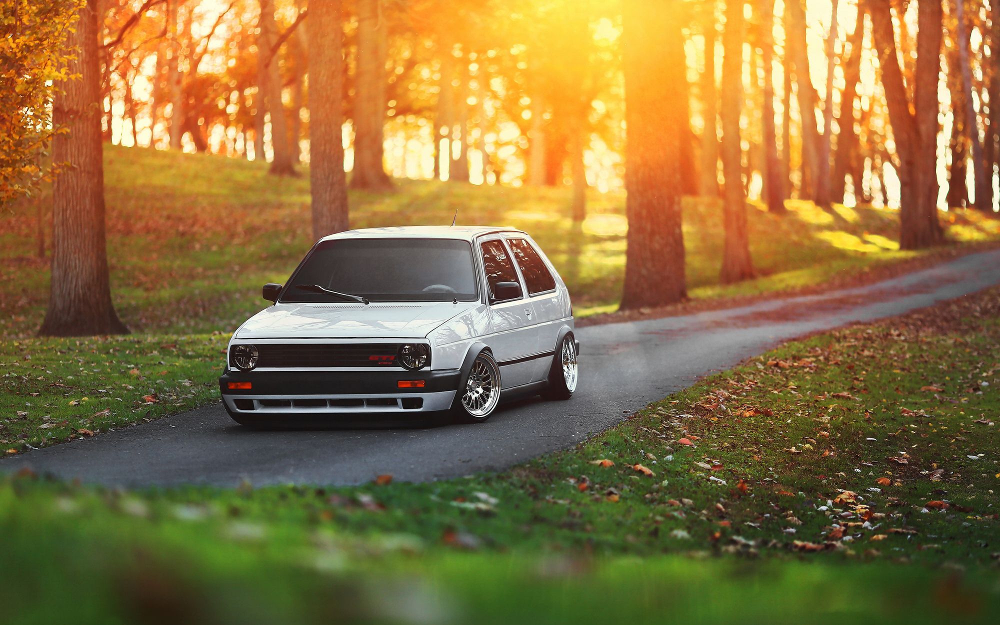 2000x1250 Wallpaper car, Volkswagen, golf, tuning, GTI, stance for mobile and desktop, section volkswagen, resolution 2000x1250
