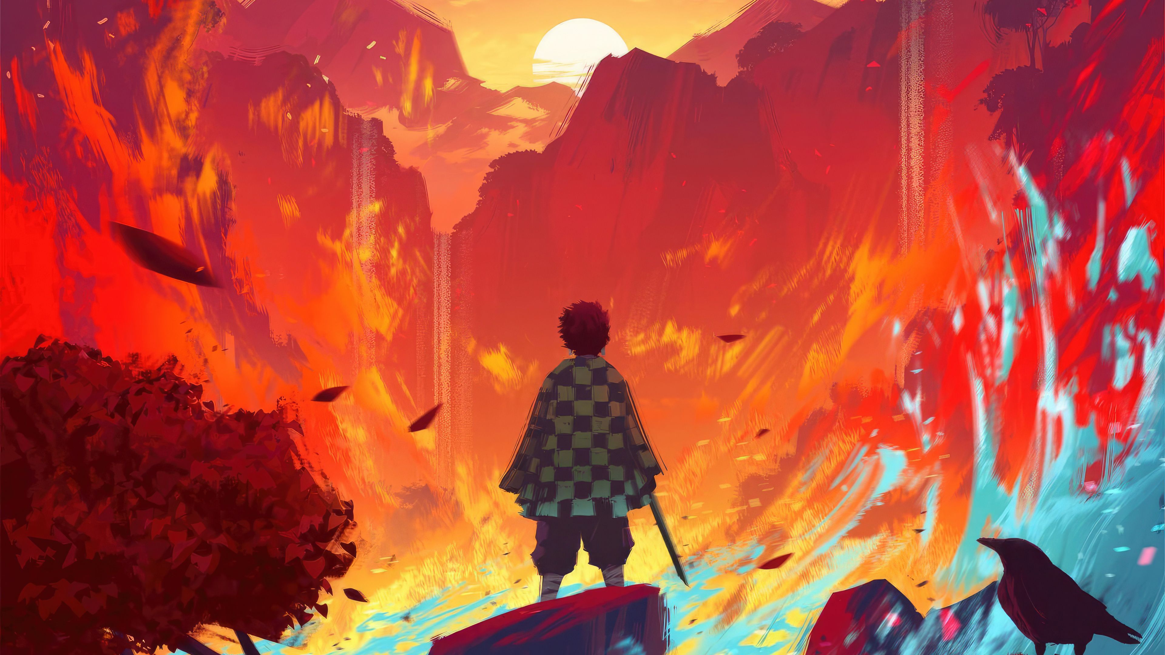 3840x2160 Tanjiro Kamado Demon Slayer Wallpaper, HD Anime Wallpaper, 4k Wallpaper , Image, Background, Photos and Picture