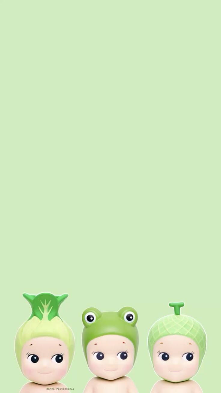 736x1308 Green sonny angel wallpaper