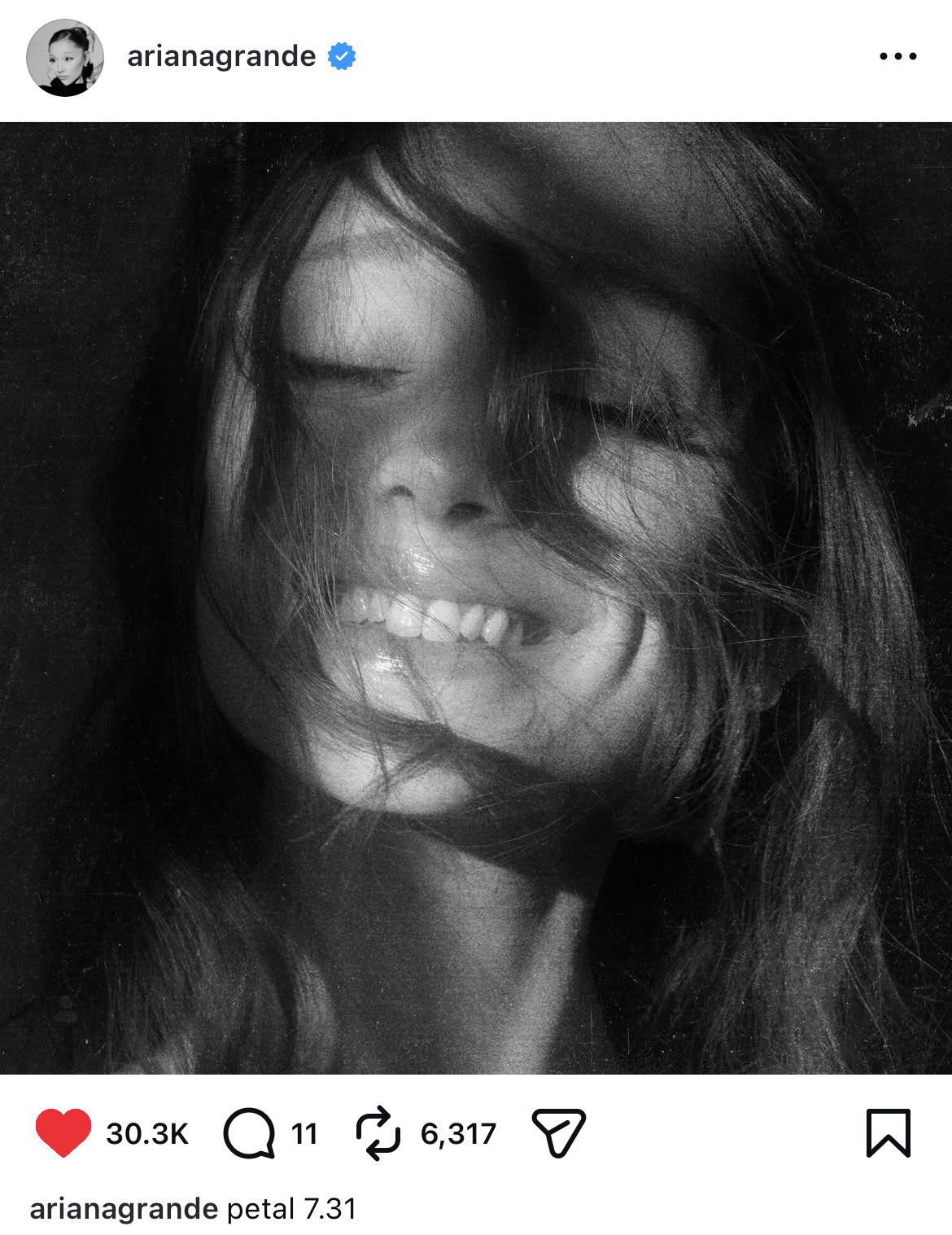 1170x1517 Ariana Grande announces her new album, 'petal.' Out July 31st