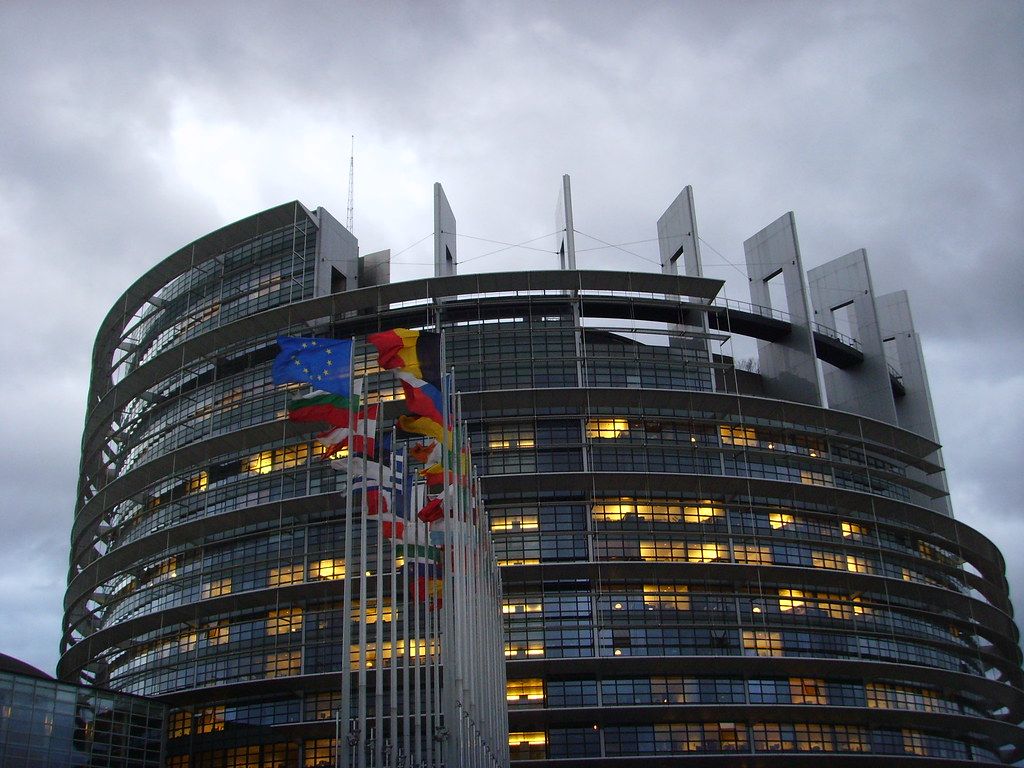 1024x768 European Parliament, Strasbourg Louise Weiss Building