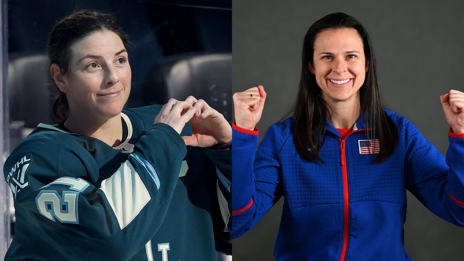 1600x900 U.S. Olympians Brittany Bowe and Hilary Knight Announce Winter Games Engagement