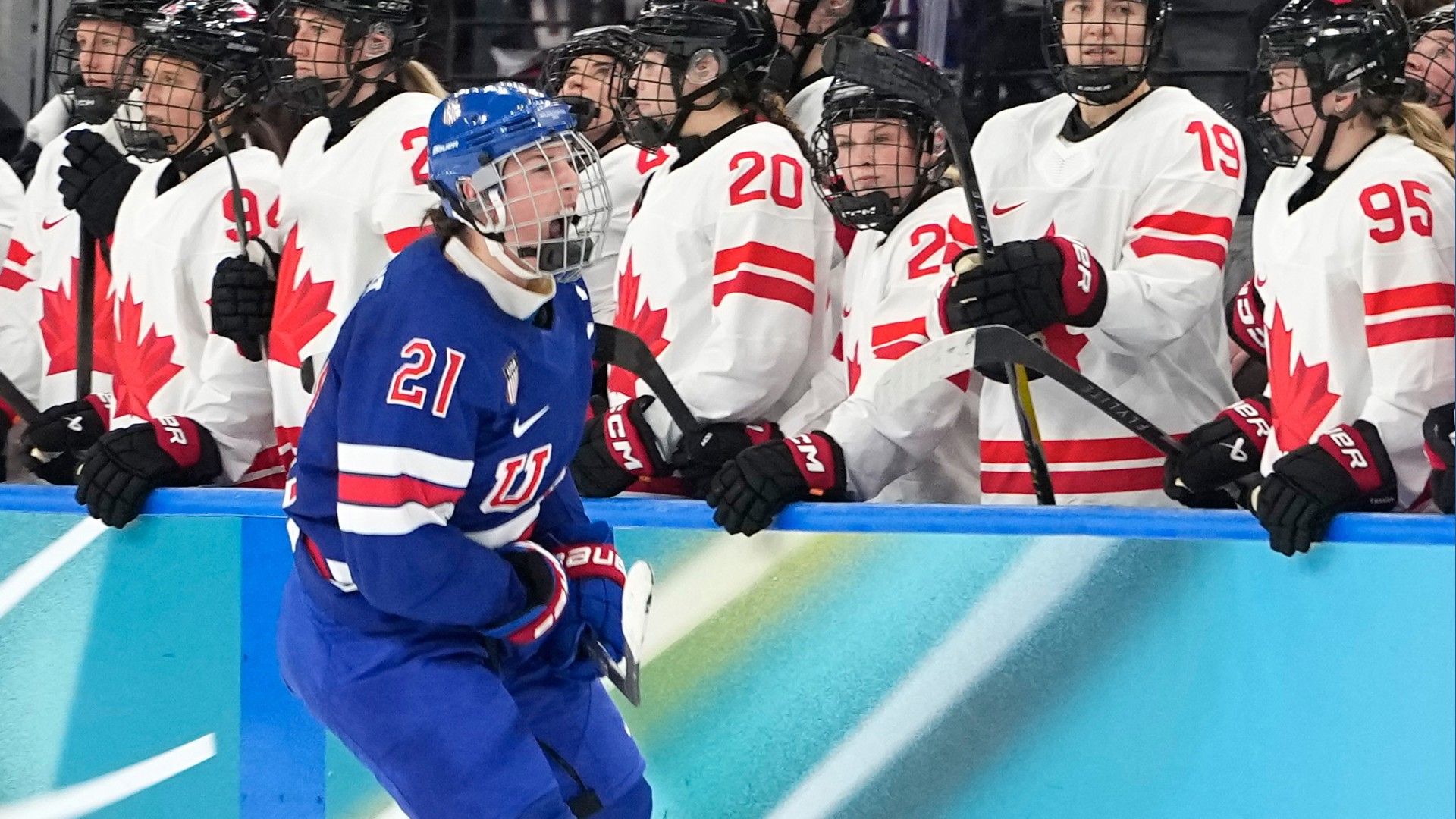 1920x1080 Hilary Knight breaks the U.S. Olympic record for most career women’s hockey goals