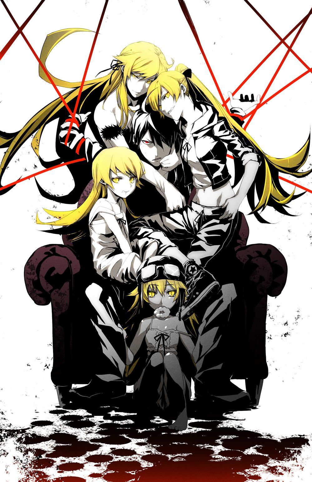 1000x1545 Monogatari Phone Wallpaper