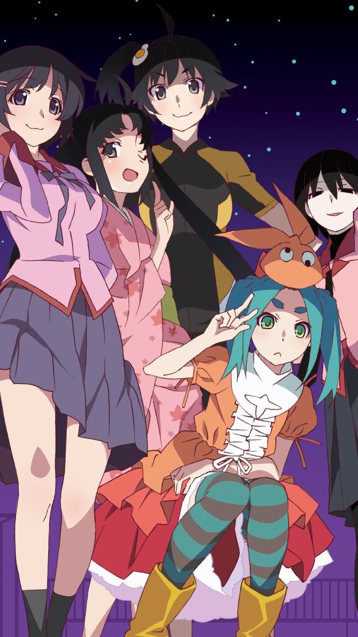 720x1280 Monogatari Mobile Wallpaper