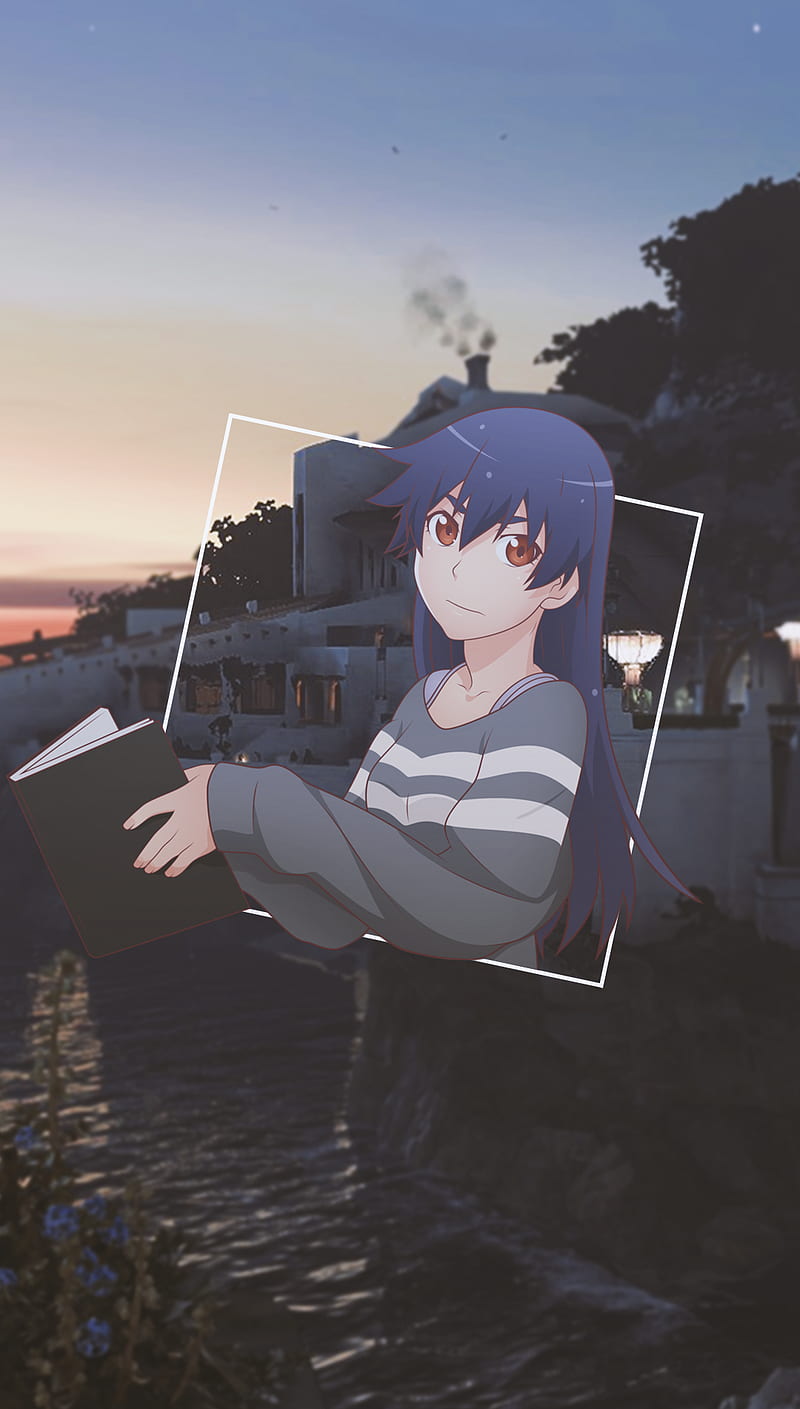 800x1409 Anime, anime girls, -in-, Monogatari Series, Kanbaru Suruga, HD phone wallpaper