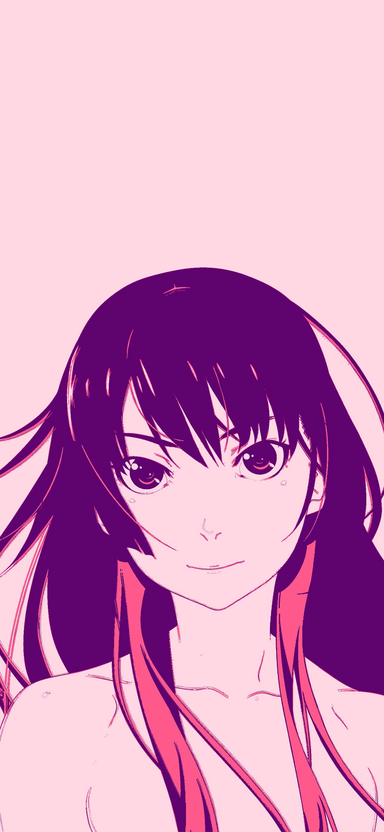 1284x2778 Best Monogatari series iPhone HD Wallpaper