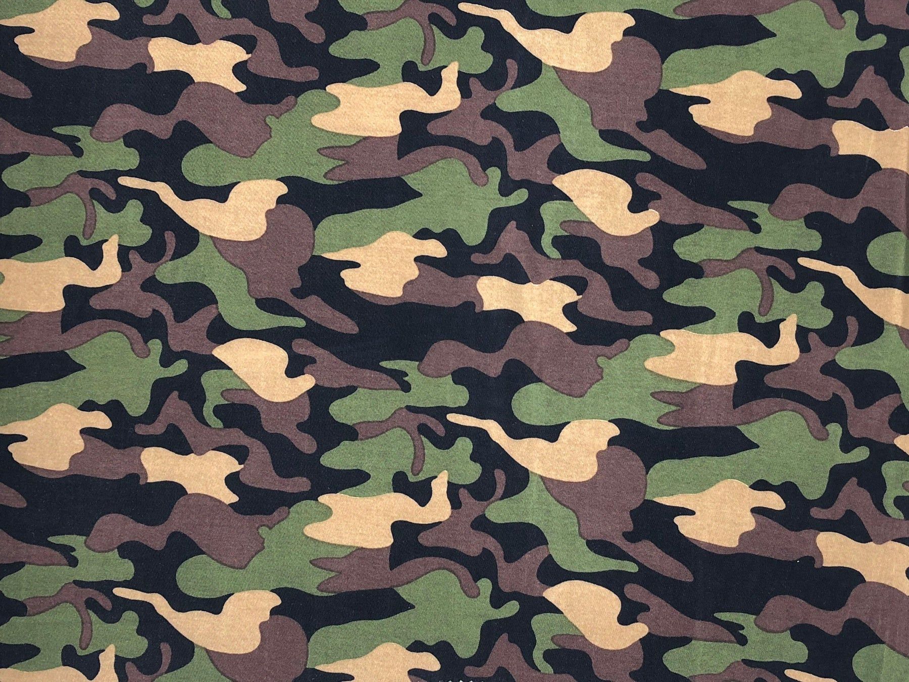 1800x1350 ITY Knit Army Prints Fabric