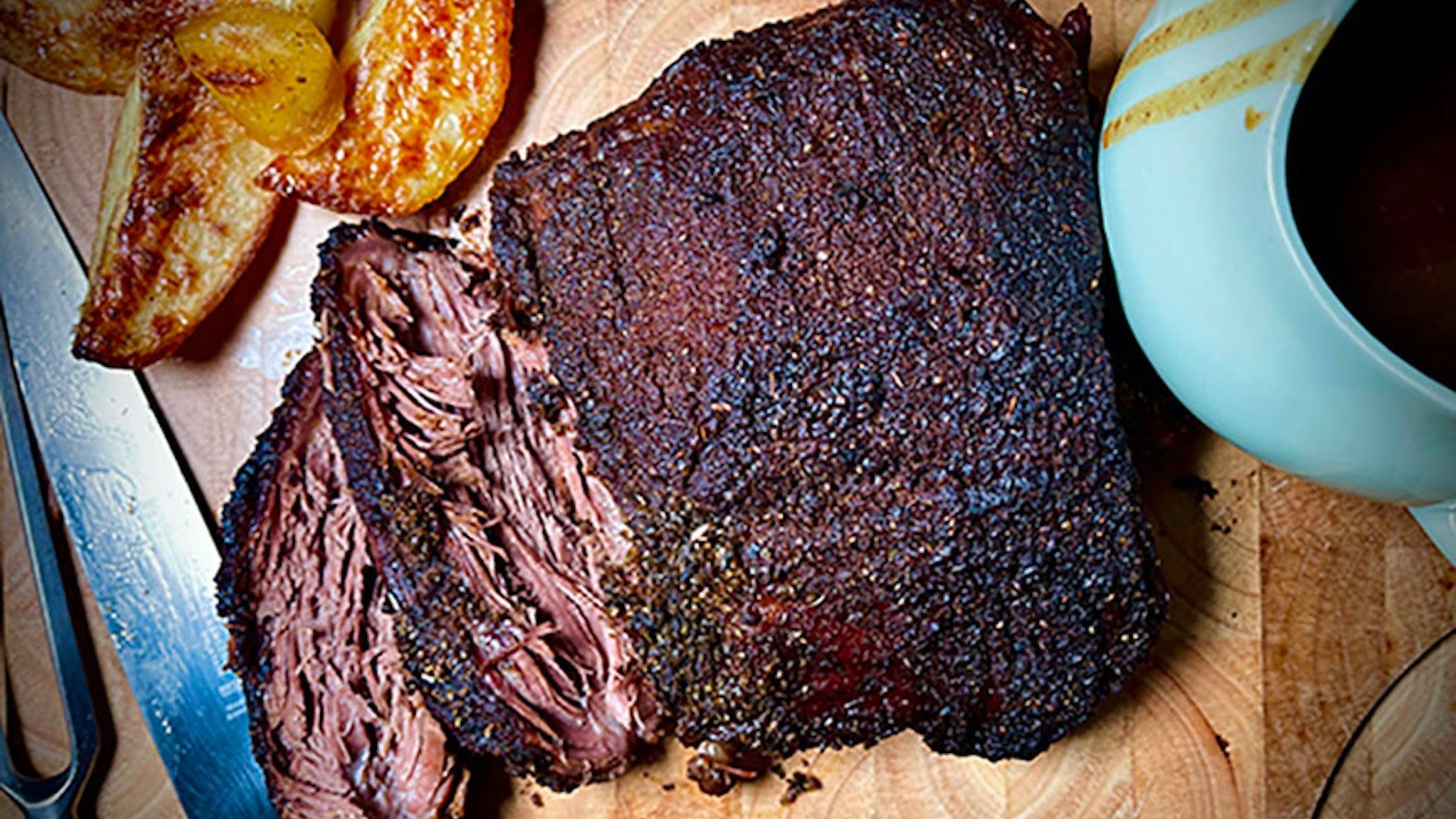 1920x1080 Slow Cooked Brisket By Theo Michaels