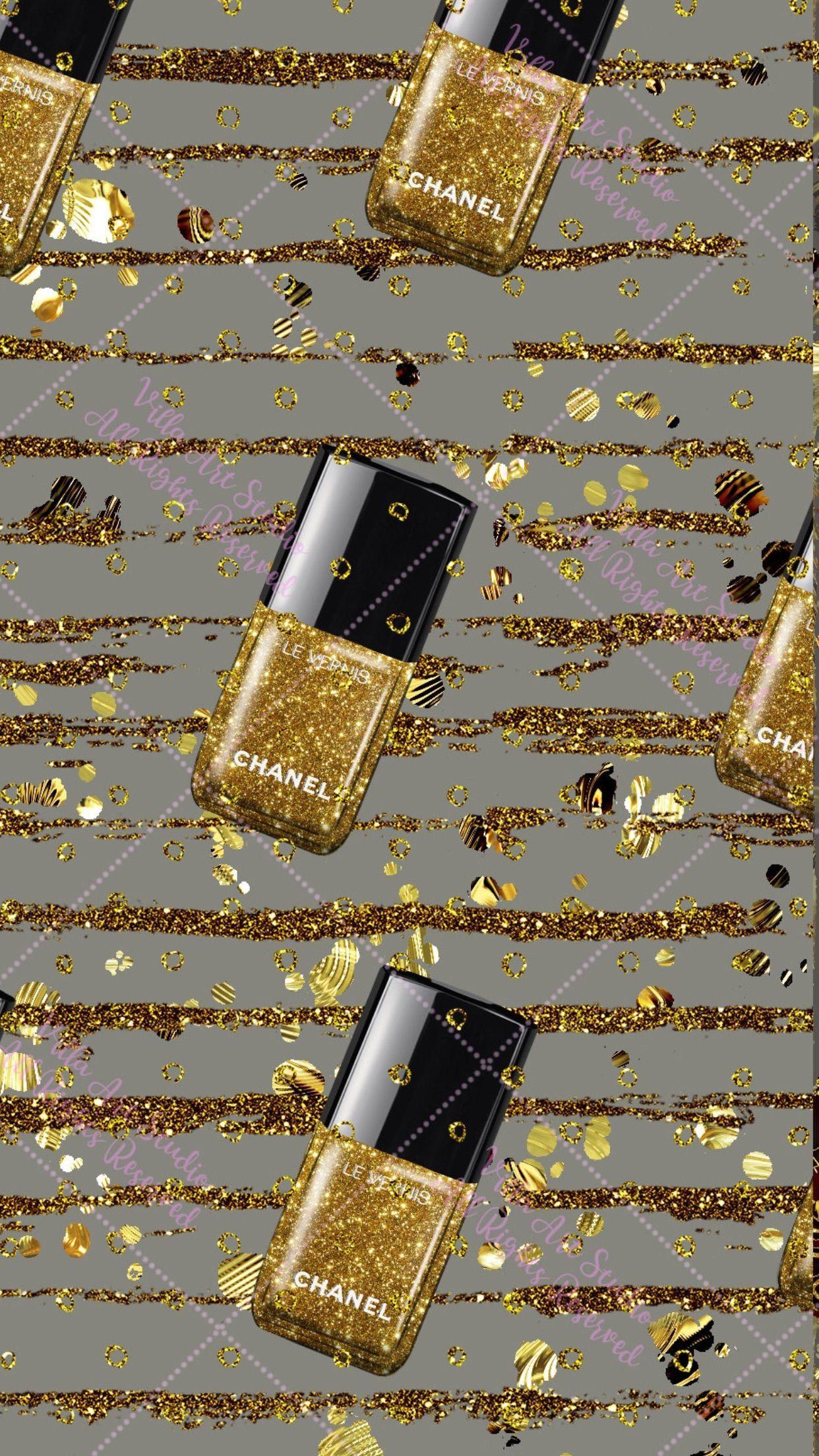 1242x2208 Idea by Inbal on Stayle. Chanel wallpaper, Hello kitty