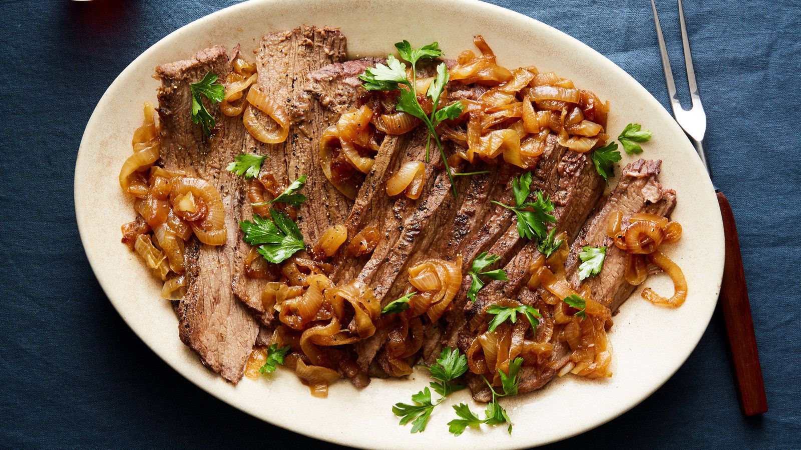 1600x900 Classic Beef Brisket With Caramelized Onions