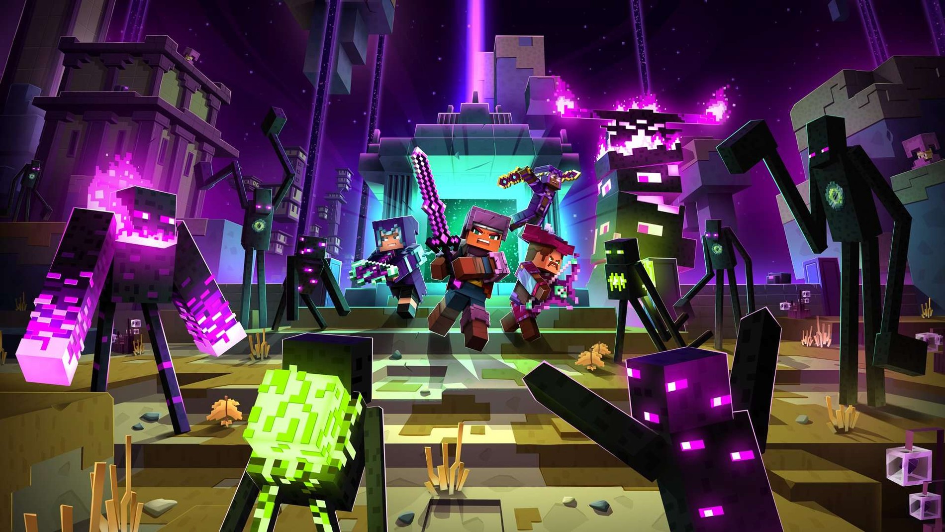 1900x1069 Enter The End In Minecraft Dungeons' Latest DLC Void. The Otaku's Study