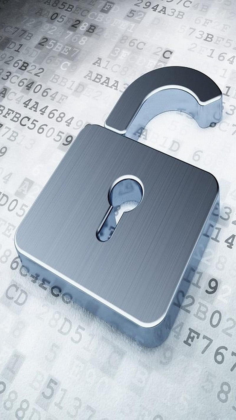 800x1422 Cyber Security Lock, technology, HD phone wallpaper
