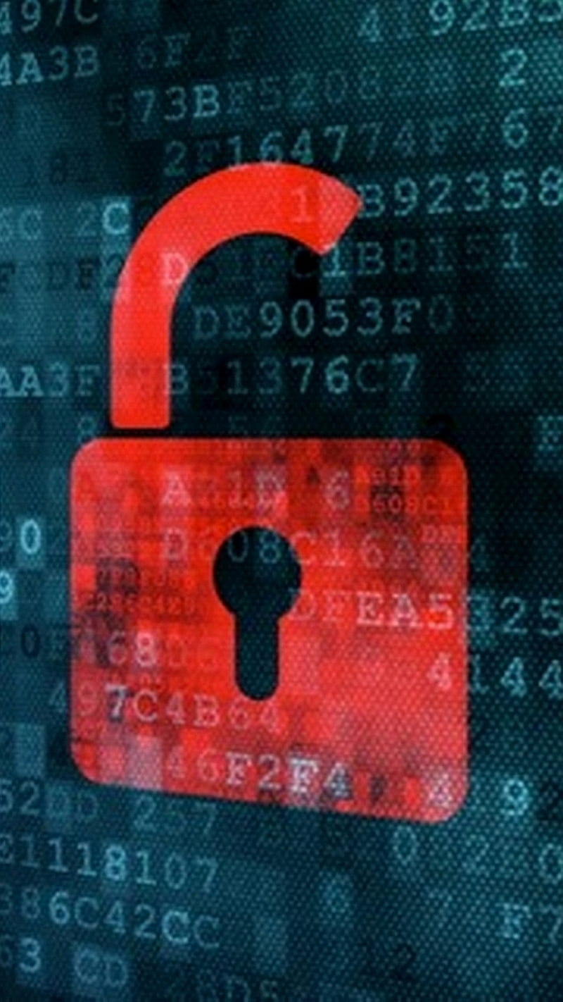 800x1422 Cyber Lock, technology, HD phone wallpaper
