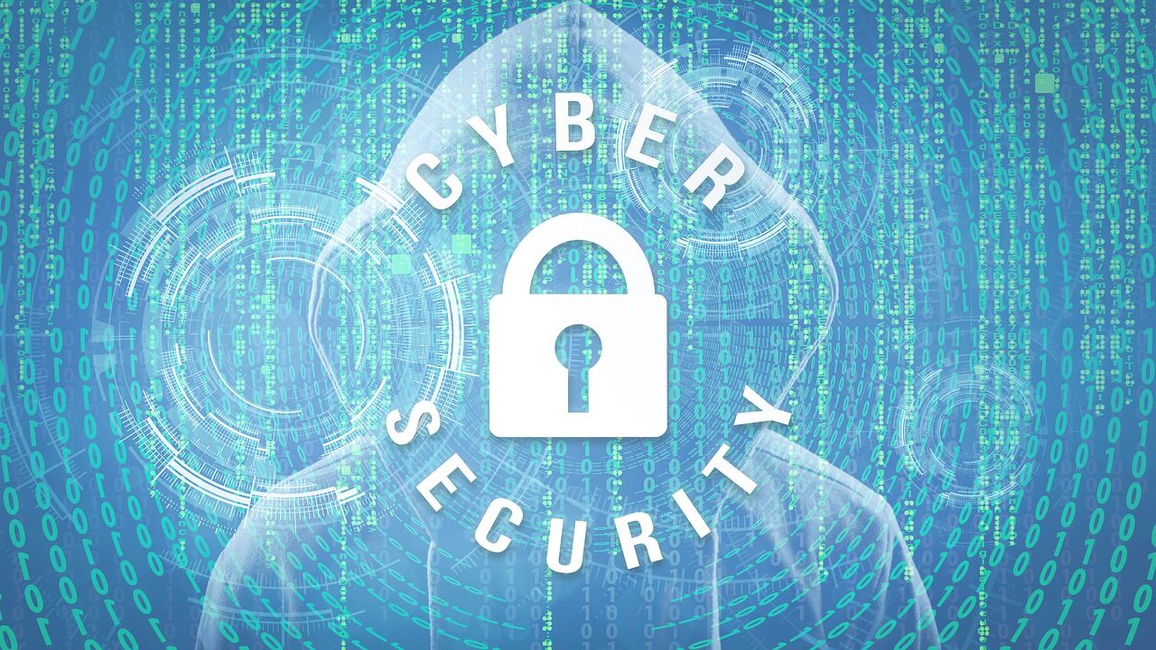 1280x720 Download Cyber Security Security Lock. Royalty Free Stock Illustration Image