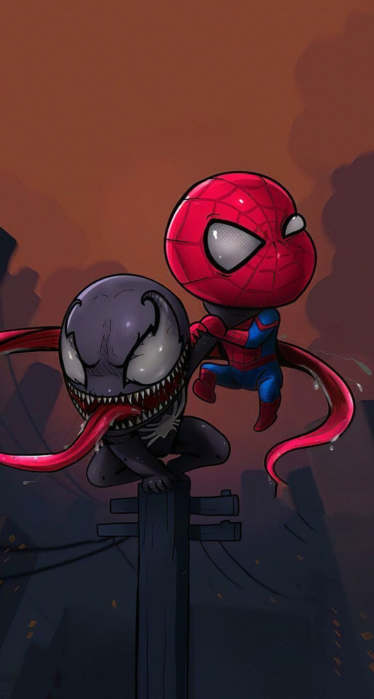 736x1375 Baby Spider and Baby Venom