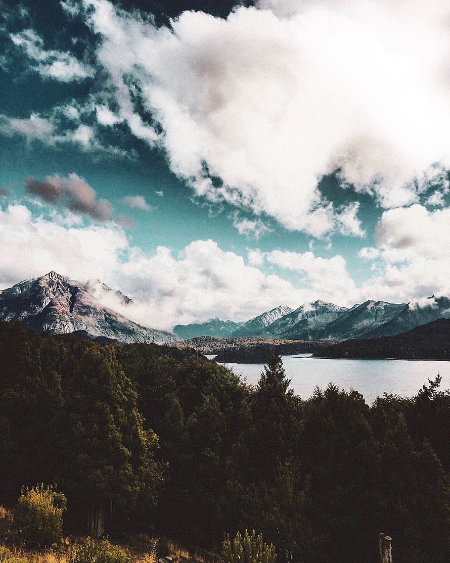 910x1138 HD wallpaper: argentina, san carlos de bariloche, island
