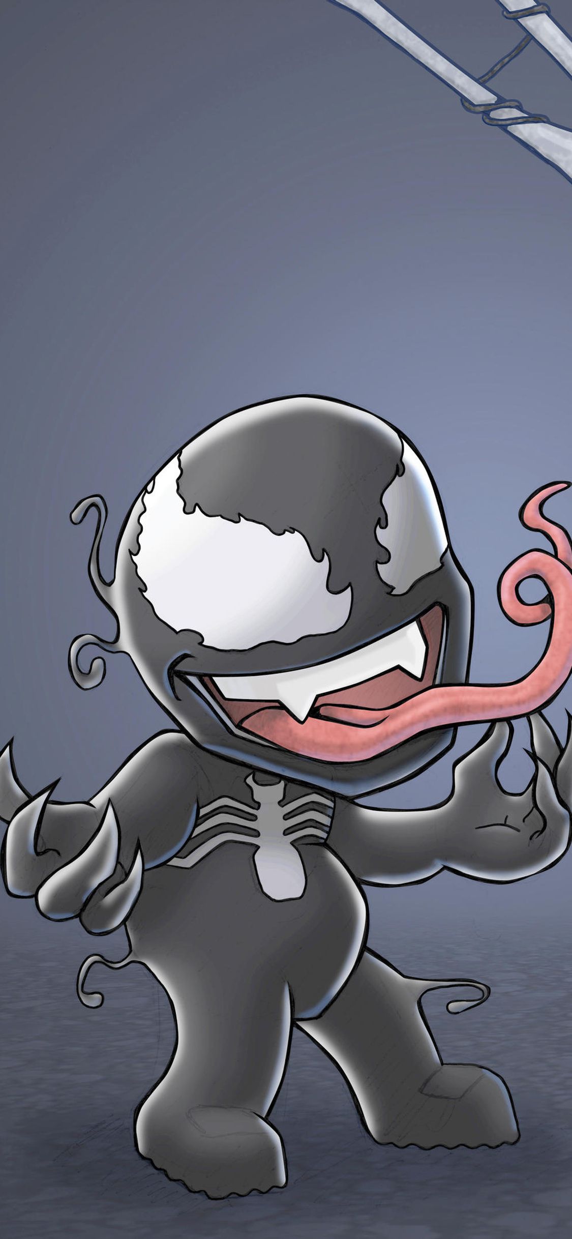 1125x2436 Chibi Spidey And Venom iPhone XS, iPhone iPhone X , HD 4k Wallpaper, Image, Background, Photos and Picture