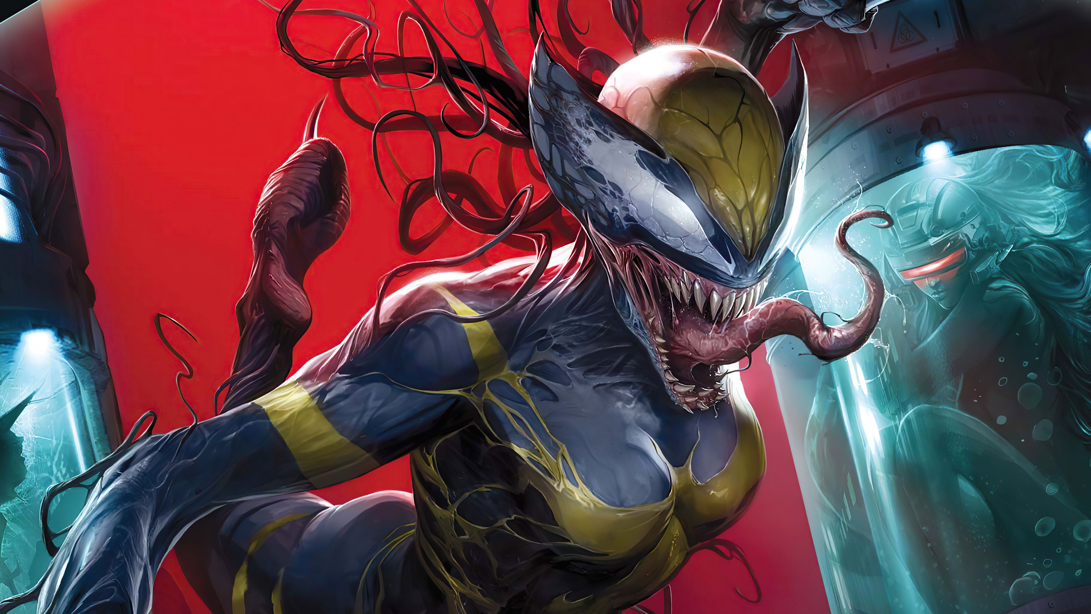 3642x2049 Edge Of Venomverse Wallpaper 2K for Desktop